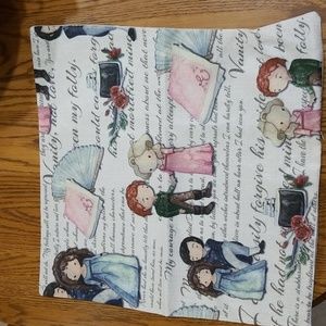 NWOT Pride and Prejudice pillow case
